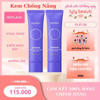 Kem chống nắng BEPLAIN Sunmuse lai Vật Lý & Hoá Học Nâng Tone & Hiệu chỉnh da SPF 50+ PA++++ 50ml TH_Perfume.4