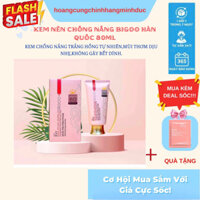Kem Chống Nắng Bigoo Sun Protection SPF60 80ml , Kem Nền Chống Nắng Bigoo Hàn Quốc Bảo Vệ Da 24h