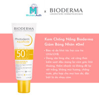 Kem Chống Nắng Bioderma Aqua Fluide
