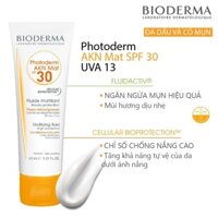 Kem chống nắng Bioderma Photoderm AKN Mat SPF 30
