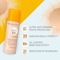 Kem chống nắng Bioderma Photoderm Nude Touch SPF 50+(tone Light)