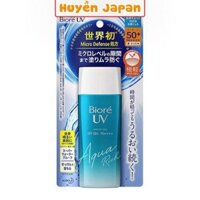 Kem chống nắng Bioré 90 ml UV Aqua Rich SPF50+ tinh chất màng nước hỗ trợ dưỡng ẩm  - Huyền Japan