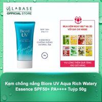 Kem chống nắng Biore UV Aqua Rich Watery Essence SPF50+ PA++++ Tuýp 50g