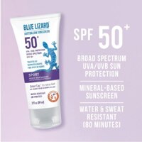 Kem chống nắng Blue Lizard Australian Suncreen SPF 50+ Sport