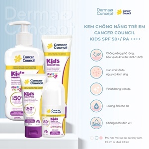 Kem chống nắng Cancer Council SPF 50+ Kids 110ml