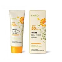 Kem chống nắng cao cấp trắng da DaBo White SunBlock Cream SPF 50 PA+++ 70ml - Hàn Quốc