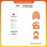 Kem chống nắng CELL FUSION C dòng màu xanh TRE.AC CLEAR SUNSCREEN 100 SPF 48 50ML