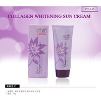 Kem chống nắng CELLIO Collagen white Sun Cream