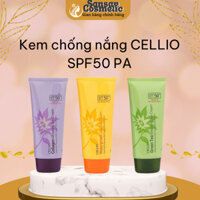 Kem chống nắng CELLIO SPF50 PA sansan cosmetic