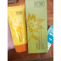 Kem chống nắng Cellio Waterproof Daily Sun Cream 70g chính hãng Hàn Quốc