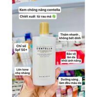 kem chống nắng centella