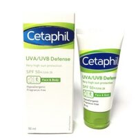 Kem Chống Nắng Cetaphil UVA/UVB Defense SPF50+/UVA 28 50ml