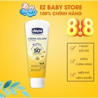 Kem chống nắng Chicco 3 tác động có chỉ số SPF cao ngăn ngừa hiện tượng cháy nắng (75ml)