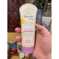 KEM CHỐNG NẮNG CHO BÉ AVEENO BABY LOTION SPF 50+ 88ML - 17412