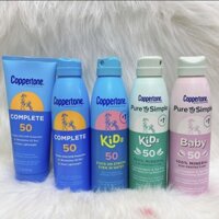 Kem chống nắng cho bé dạng xịt Coppertone spf50