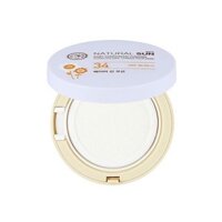 Kem chống nắng cho da dầu mụn The Face Shop Natural Sun Eco Baby Sunscreen Cushion SPF 34 PA++