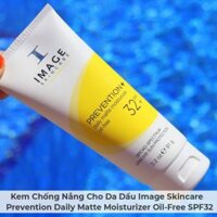 Kem Chống Nắng Cho Da Dầu Image Skincare Prevention Daily Matte Moisturizer Oil-Free SPF32 91g