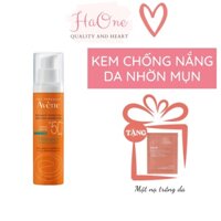 KEM CHỐNG NẮNG CHO DA MỤN – AVENE VERY HIGH PROTECTION FLUIDE SPF 50+ - HAONE SHOP