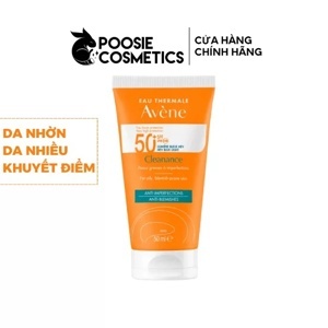 Kem chống nắng cho da nhờn mụn và nhạy cảm Avene High Protection Cleanance Sunscreen SPF 50+ 50ml