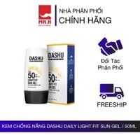 Kem chống nắng cho nam dành cho mọi loại da - DASHU Daily Light Fit Sun Gel 50ml