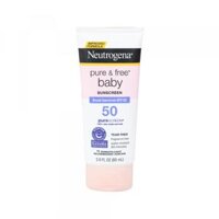 Kem chống nắng cho trẻ em Neutrogena Pure & Free Baby