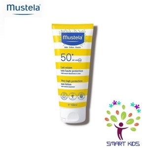 Kem chống nắng cho trẻ sơ sinh và em bé Mustela Very High Protection Sun Lotion 100ml