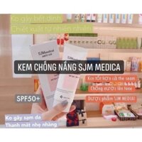KEM CHỐNG NẮNG CHỐNG NƯỚC NÂNG TONE DƯỢC PHẨM SJM MEDIAL ANTI-UV Dr Skin Care Hàn Quốc 60g