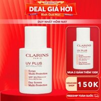 Kem Chống Nắng Clarins Rosy Glow UV Plus SPF 50 Màu Hồng 30ml hàng chính hãng nhập khẩu
