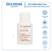 Kem chống nắng Clarins UV Plus Anti-Pollution Rosy Glow SPF 50 PA ++++ | Nâng tone da