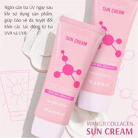 Kem chống nắng collagen Hàn Quốc WANGJI COLLAGEN SUN CREAM SPF 50+ PA ++++ 50ml hàng chính hãng