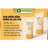 KEM CHỐNG NẮNG ĐA CHỨC NĂNG NATURAL SUN ECO POWER LONG-LASTING SUN CREAM THE FACE SHOP