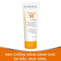 Kem Chống Nắng Da Dầu Mụn Bioderma Photoderm AKN Mat SPF 30 (40ml)