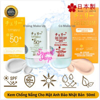 Kem Chống Nắng Da Mặt Kháng Nước Hoa Anh Đào Nhật Bản 50ml