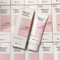 Kem Chống Nắng Da Mặt SJM medical Hàn Quốc, Nâng Tone Da Thấm Nhanh, Dưỡng Trắng, SPF50+/PA++++