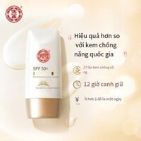 Kem chống nắng đa tác dụng Dabao Water Feel 50g, gói đôi SPF50+, kem chống nắng cho nam và nữ, lâu trôi, làm mới, dưỡng ẩm, bảo vệ cao