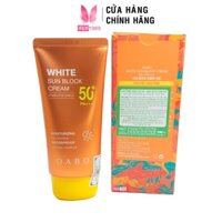 Kem chống nắng Dabo Sunblock White trắng da kiềm dầu lâu trôi dùng cho da dầu mụn nhạy cảm 70ml