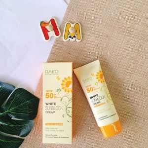 Kem chống nắng Dabo white sunblock cream SPF50 PA+++ 70ml