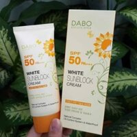 Kem chống nắng DABO WHITE SUNBLOCK CREAM SPF50 PA +++