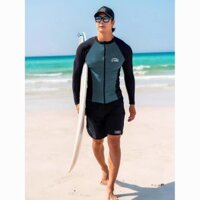 Kem Chống Nắng Dài Tay Đồ Bơi Nam Lặn Phù Hợp Với Nhanh Khô Lướt Sóng Phù Hợp Với Kích Thước Lớn Phong Cách Mới Lặn Biển Mẹ Quần Áo Đi Biển