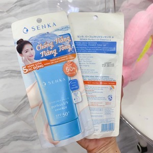Kem chống nắng dạng gel chiết xuất tơ tằm trắng Senka Perfect UV Gel 80g