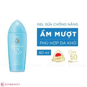 Kem chống nắng dạng gel chiết xuất tơ tằm trắng Senka Perfect UV Gel 80g