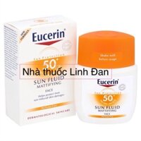 Kem chống nắng dạng lỏng Eucerin Sun Fluid Mattifying SPF 50+