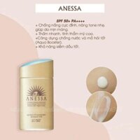 Kem Chống Nắng Dạng Sữa Dành Cho Da Dầu ANESSA Perfect UV Sunscreen Skincare Milk SPF50 - 60ml