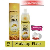 Kem Chống Nắng dạng xịt chống nắng SPF 60 Kiss Beauty 24k gold không trôi nước - HX2074