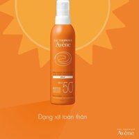 KEM CHỐNG NẮNG DẠNG XỊT EAU THERMALE AVÈNE