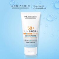 Kem chống nắng dành cho da dầu Dermedic Sunbrella Sun Protection Cream Oily and Combination Skin SPF 50 50g