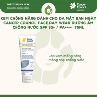 Kem chống nắng dành cho Da mặt hàng ngày Cancer Council Face Day Wear SPF 50+/ PA ++++