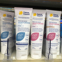 Kem chống nắng dành cho da mặt mỏng nhẹ vô hình - Cancer Council Face Day Wear SPF 50+/PA ++++ 75ml
