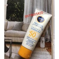 Kem chống nắng dành cho da nhạy cảm Nivea Sun soothes sensitive skin SPF 50