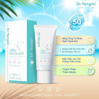 Kem chống nắng dành cho da nhạy cảm chiết xuất từ thiên nhiên chống tia UVA và UVB SPF 50+/PA +++ 50g